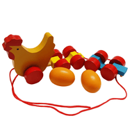 Hen Egg Pull along