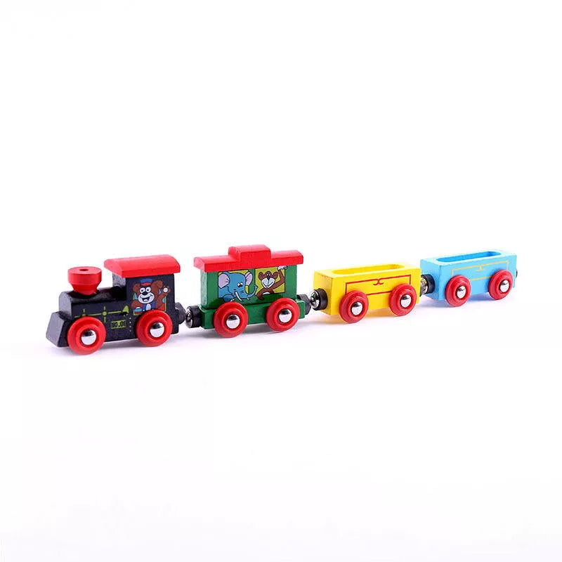 Wooden Magnetic Train