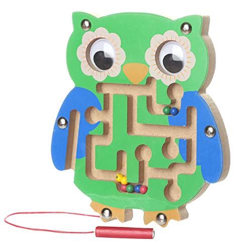 Owl Ball Game with Magnetic Stick