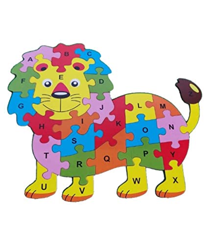 lion abc 123 puzzle