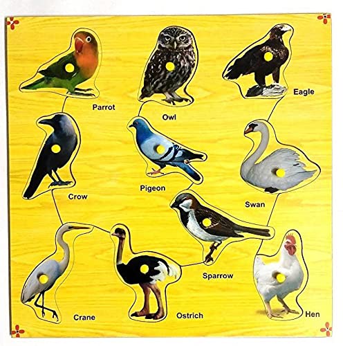birds puzzle pin board