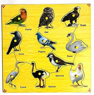 Birds Puzzle Pin Board
