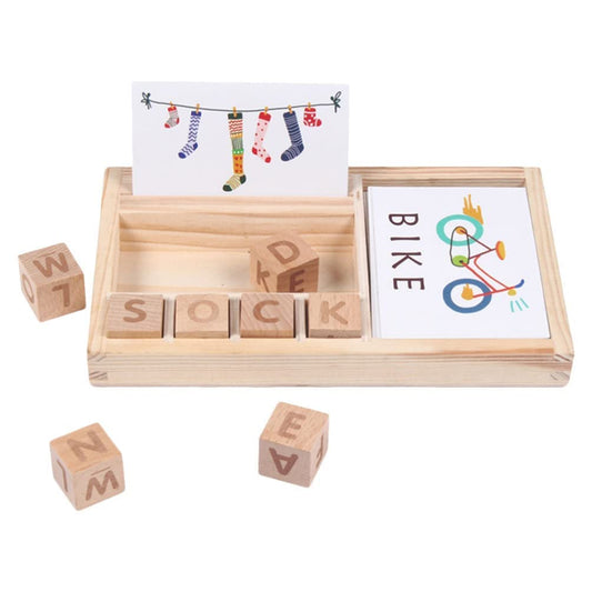 Wooden Spelling Game