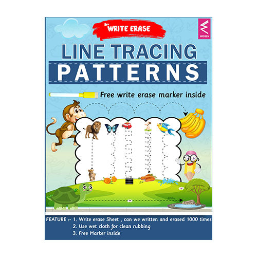 Line tracing pattern book