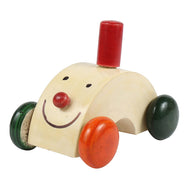 Wooden Push Snail Car